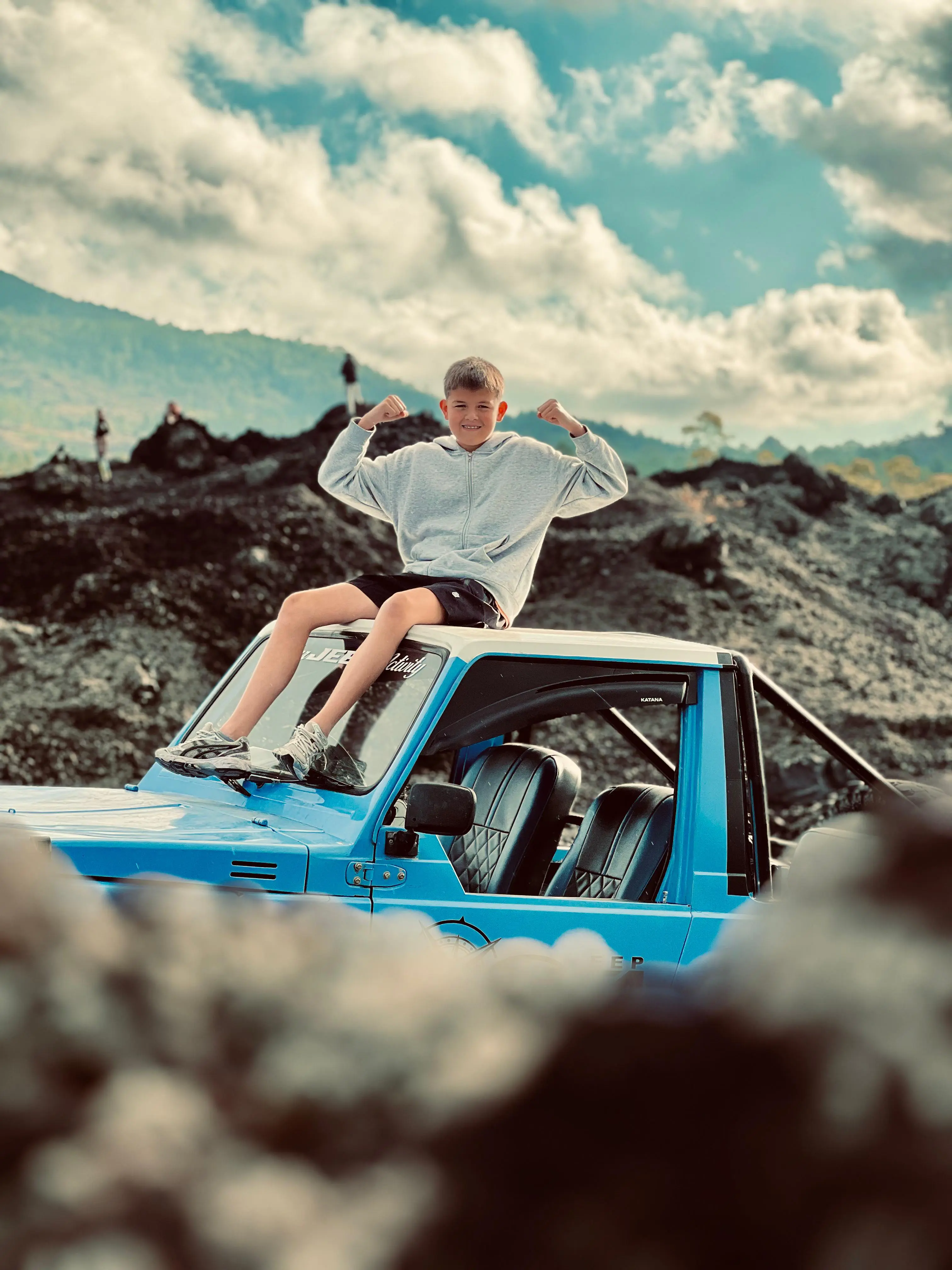 Mount Batur Jeep Tour With Hotel Pickup
